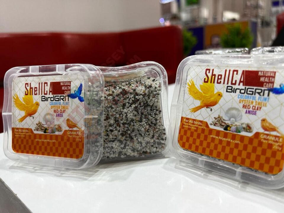 ShellCA NATURAL HEALTH CARE Bird Grit Kuş Kumu 250g mini paket