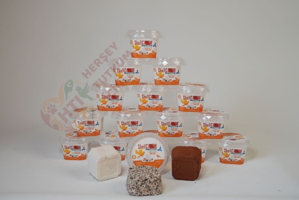 ShellCA NATURAL HEALTH CARE BeakSTONE KUŞLAR İÇİN GAGATAŞI MİNERAL BLOK 100G
